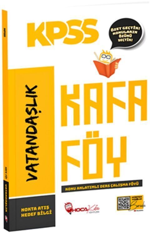 Hoca Kafası KPSS Vatandaşlık Konu Anlatımlı Kafa Föy