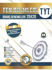 Bilgi Sarmal Yayınları TYT Fen Bilimleri 25 x 20 Branş Denemeleri