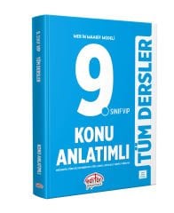 Editör Yayınları 9. Sınıf VIP Tüm Dersler Konu Anlatımlı