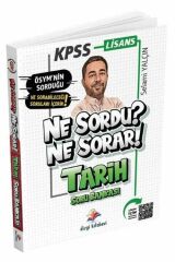 Dizgi Kitap KPSS Tarih Ne Sordu Ne Sorar Soru Bankası