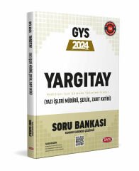 Data 2024 GYS Yargıtay Soru Bankası Görevde Yükselme Data Yayınları