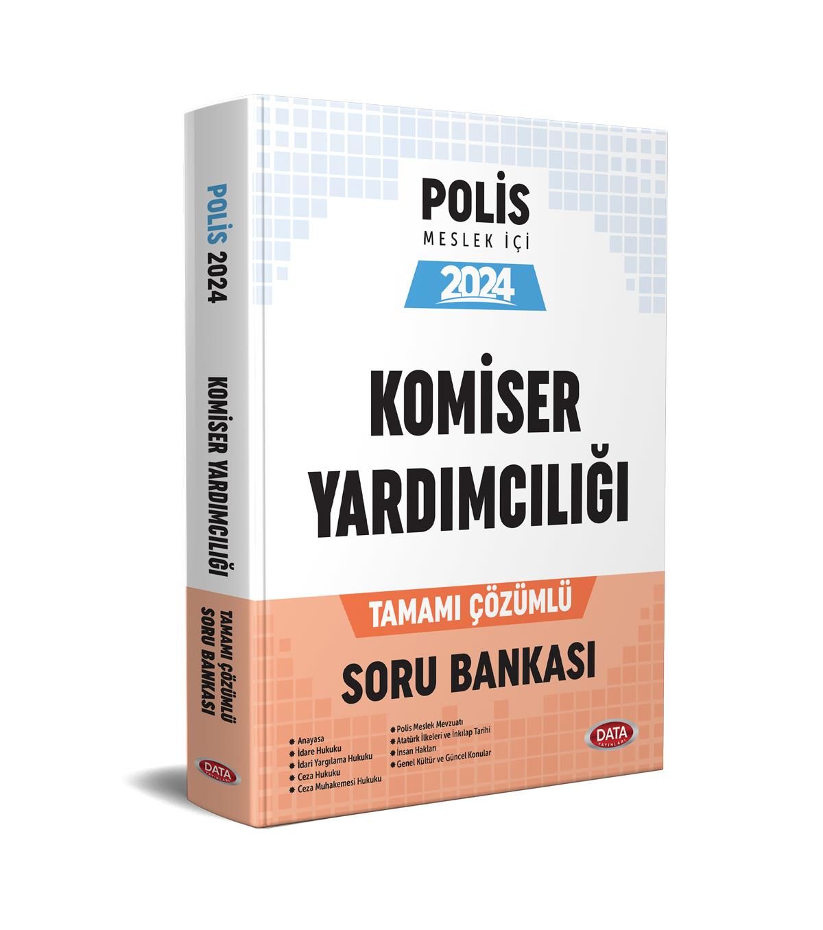 Data 2024 Polis Meslek İçi Komiser Yardımcılığı Soru Bankası Çözümlü Data Yayınları