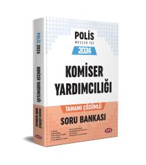Data 2024 Polis Meslek İçi Komiser Yardımcılığı Soru Bankası Çözümlü Data Yayınları