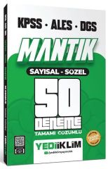 Yediiklim 2025 KPSS ALES DGS Sayısal Sözel Mantık 50 Deneme Çözümlü Yediiklim Yayınları