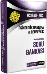 Pegem Yayınları 2023 KPSS ÖABT Psikolojik Danışma ve Rehberlik Soru Bankası