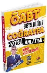 Dizgi Kitap 2024 KPSS ÖABT Sosyal Bilgiler Coğrafya Konu Anlatımı