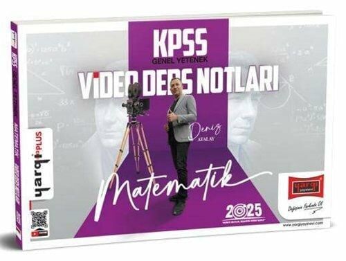 Yargı 2025 KPSS Matematik Video Ders Notları - Deniz Atalay Yargı Yayınları