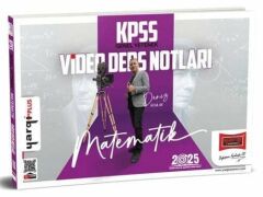 Yargı 2025 KPSS Matematik Video Ders Notları - Deniz Atalay Yargı Yayınları