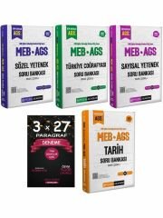 Pegem 2025 MEB-AGS Sayısal + Sözel Yetenek + Tarih + Türkiye Coğrafyası + Anka Paragraf 5 li Set