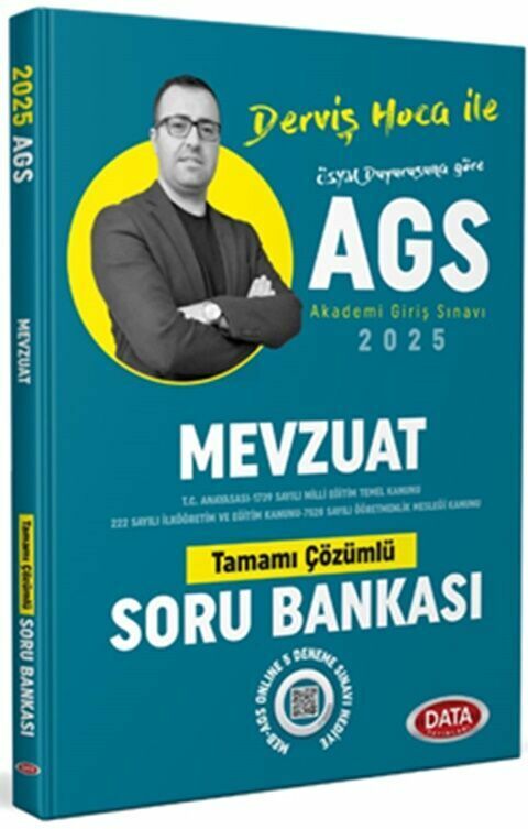Data 2025 MEB-AGS Mevzuat Soru Bankası Çözümlü - Derviş Hoca Data Yayınları