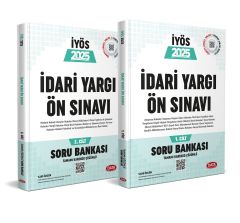 Data 2025 İdari Yargı Ön Sınavı 2 Cilt Soru Bankası Çözümlü Data Yayınları
