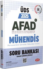 Data Yayınları 2025 ÜDS AFAD Mühendis Soru Bankası