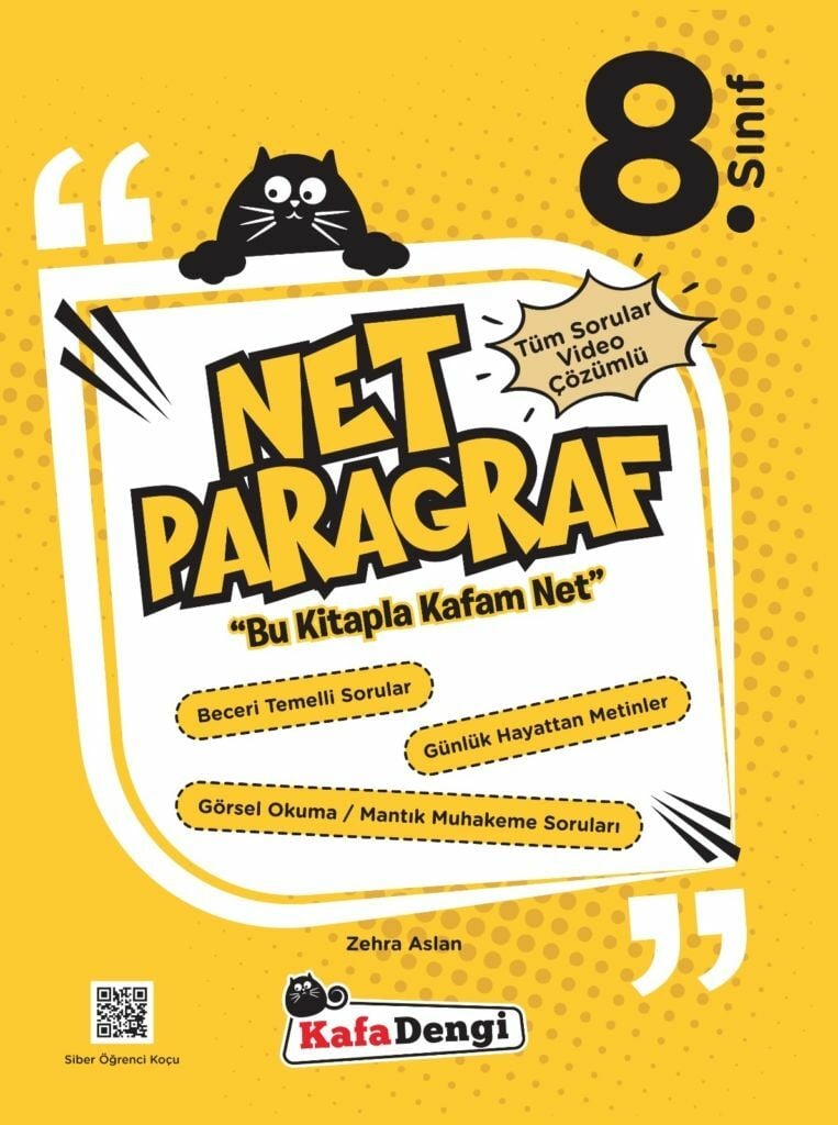Kafa Dengi 8.Sınıf NET Paragraf Soru Bankası
