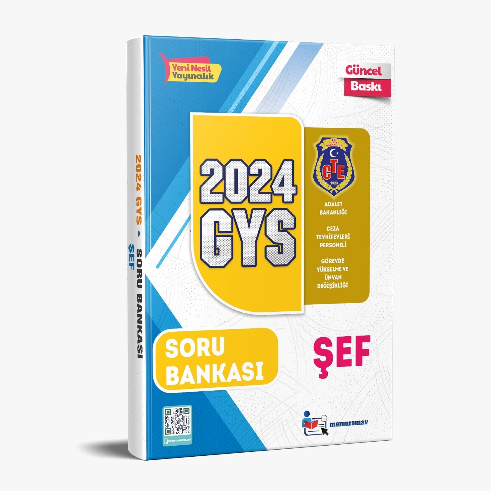 GYS Ceza Tevkifevleri Şef Soru Bankası Görevde Yükselme Memur Sınav