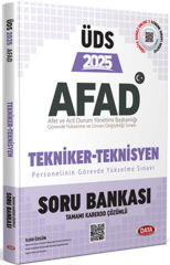 Data Yayınları 2025 ÜDS AFAD Tekniker Teknisyen Soru Bankası