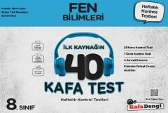 Kafa Dengi Yayınları 8. Sınıf Fen Bilimleri İlk Kaynağın 40 Kafa Test