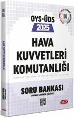 Data Yayınları 2025 GYS ÜDS Hava Kuvvetleri Komutanlığı Soru Bankası