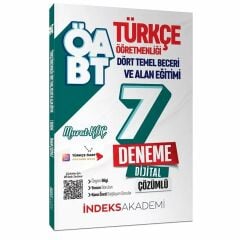 İndeks Akademi ÖABT Türkçe Dört Temel Beceri ve Alan Eğitimi 7 Deneme PDF Çözümlü İndeks Akademi