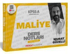 KPSS A Grubu Maliye Video Ders Notları - Murat Güzelli İndeks Akademi Yayıncılık