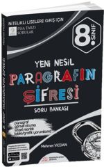 Paragrafın Şifresi Yayınları 8. Sınıf Paragrafın Şifresi Soru Bankası