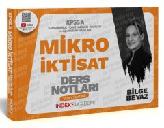 İndeks Akademi 2025 KPSS A Grubu Mikro İktisat Video Ders Notları - Bilge Beyaz İndeks Akademi