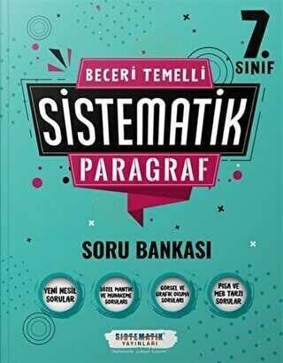 Sistematik Yayınları 7. Sınıf Paragraf Sistematik Soru Bankası