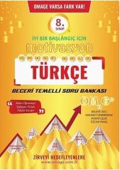 Omage Yayınları 8. Sınıf Omage Motivasyon Türkçe Soru Bankası