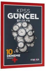 Marka Yayınları KPSS Güncel Bilgiler Konu + 10 Deneme İlaveli