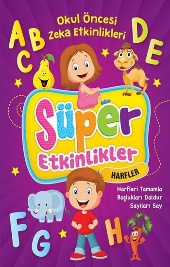 Bıcırık Yayınları Süper Etkinlikler Harfler ( Okul Öncesi )