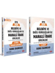 Data 2024 GYS Belediye ve Bağlı Kuruluşları ile Mahalli İdare Birlikleri 3. Grup Soru 2 li Set Görevde Yükselme