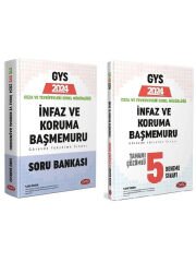 Data 2024 GYS Ceza ve Tevkifevleri İnfaz ve Koruma Başmemuru Soru + 5 Deneme 2 li Set Data Yayın