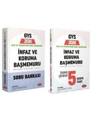 Data 2024 GYS Ceza ve Tevkifevleri İnfaz ve Koruma Başmemuru Soru + 5 Deneme 2 li Set Data Yayın