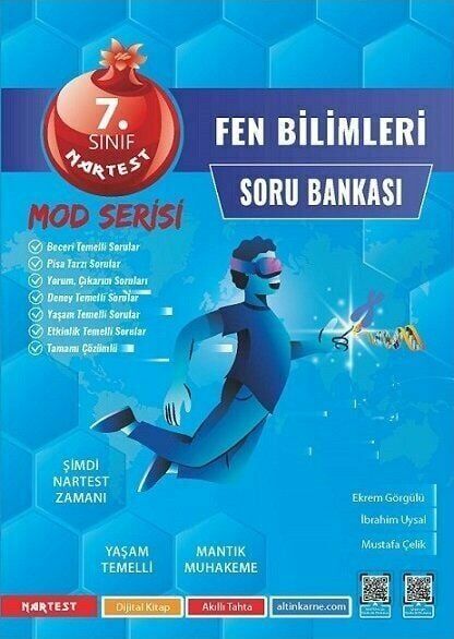 Nartest Yayınları 7. Sınıf Fen Bilimleri Mod Serisi Soru Bankası