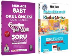 Yargı + İndeks 2025 ÖABT MEB-AGS Okul Öncesi Kindergarten + Çocuğun Yüz Dili Soru Bankası 2 li Set