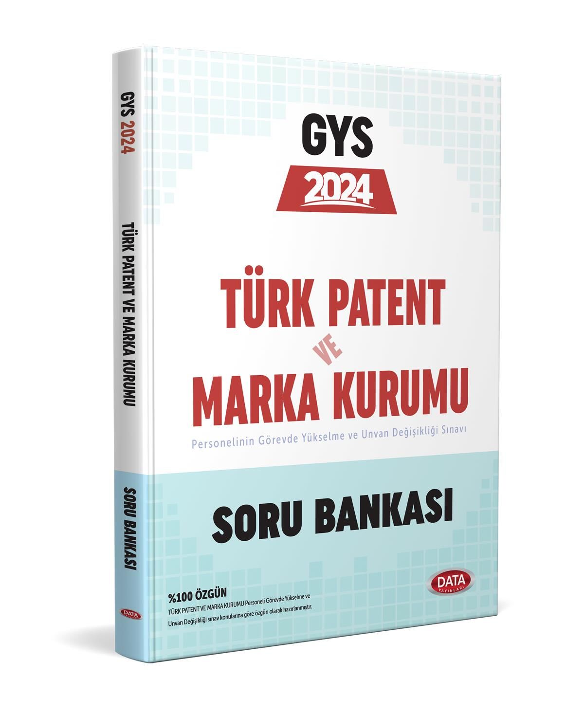 Data Yayınları Türk Patent ve Marka Kurumu GYS Soru Bankası