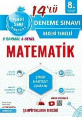 Nartest Yayınları 8. Sınıf Matematik Nar Tanesi 14 lü Deneme Sınavı