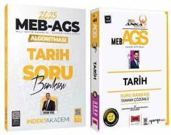 Yargı + İndeks 2025 MEB-AGS Tarih Soru Bankası 2 li Set Anka Serisi