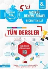 Nartest Yayınları 8. Sınıf Nartest Tüm Dersler 5 li Fasikül Deneme Sınavı