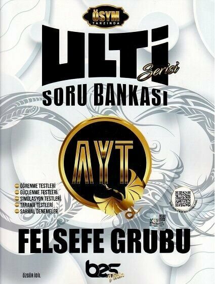 Bes Yayınları AYT Felsefe Grubu Ulti Serisi Soru Bankası