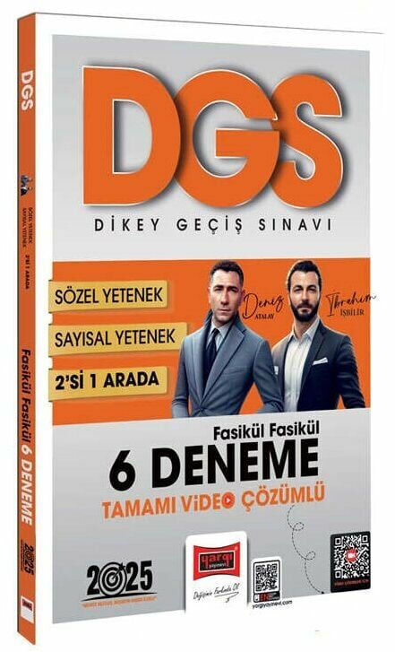 Yargı 2025 DGS Sayısal-Sözel Yetenek 2 si Bir Arada 6 Deneme Fasikül Çözümlü