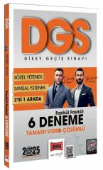 Yargı 2025 DGS Sayısal-Sözel Yetenek 2 si Bir Arada 6 Deneme Fasikül Çözümlü