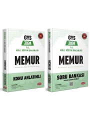 Data 2024 GYS MEB Memur Konu + Soru 2 li Set Görevde Yükselme Data Yayınları
