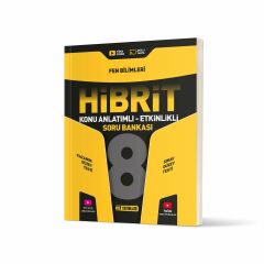 Hız 8. Sınıf Fen Bilimleri HİBRİT Konu Anlatımlı Etkinlikli Soru Bankası Hız Yayınları