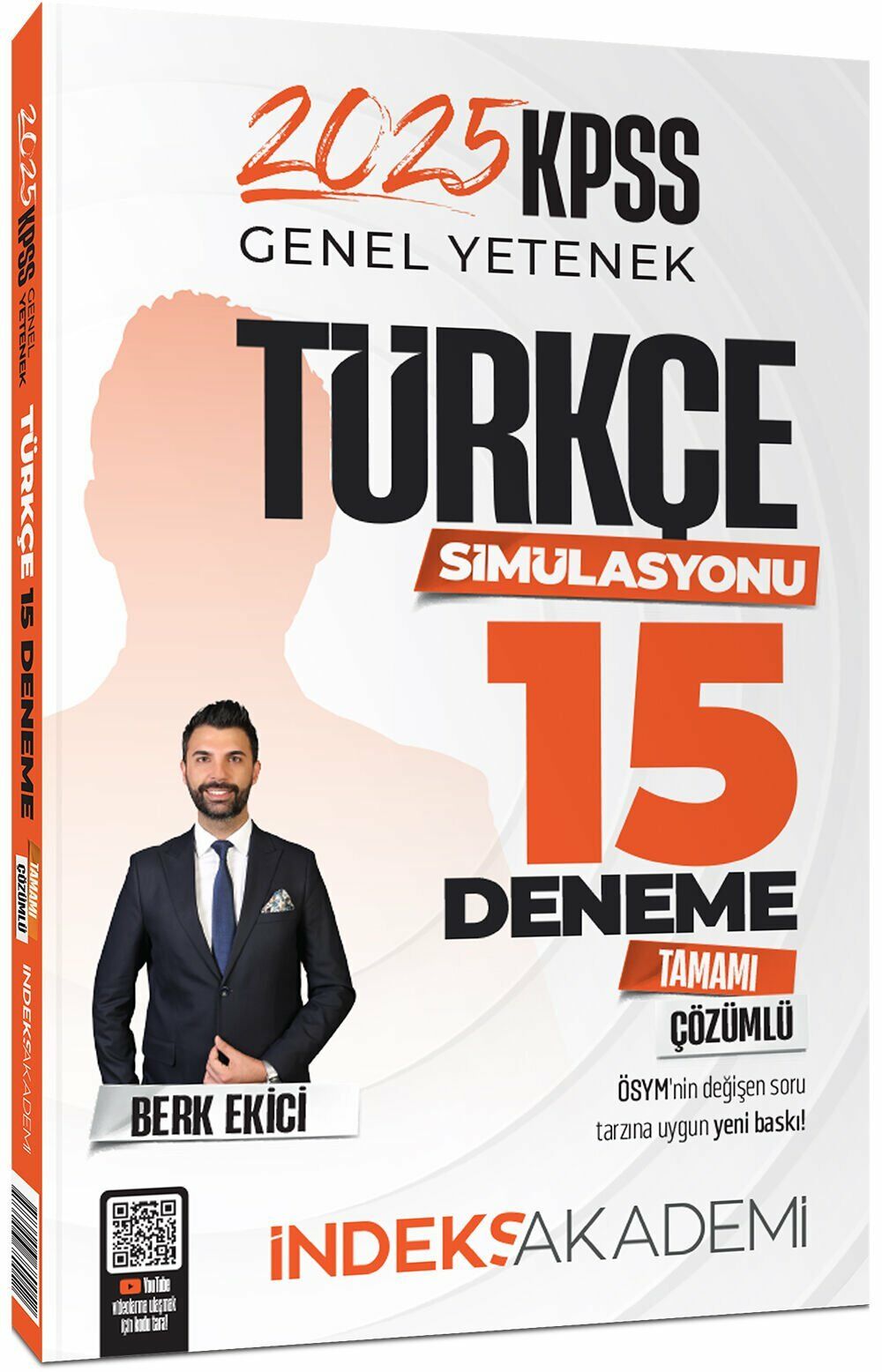 İndeks Akademi 2025 KPSS Türkçe Simülasyonu 15 Deneme Çözümlü - Berk Ekici İndeks Akademi