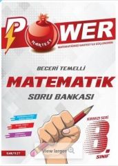 Nartest Yayınları 8. Sınıf Matematik Kırmızı Power Soru Bankası
