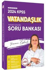 2024 KPSS Vatandaşlık Tamamı Çözümlü Soru Bankası PDF Ders Notu ve Uzaktan Eğitim Hediyeli Hangi KPSS Yayınları