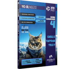 Modadil YKS DİL İngilizce Soru Canavarı-4 Skills Yaprak Test İntro Pack Modadil Yayınları