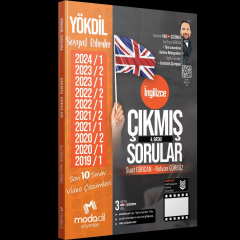 Modadil YÖKDİL Sosyal Bilimler İngilizce Çıkmış Sorular - Suat Gürcan, Rıdvan Gürbüz Modadil Yayın