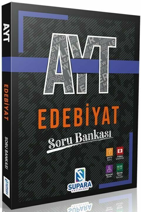Supara Yayınları AYT Edebiyat Soru Bankası
