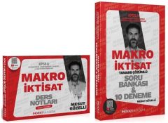 İndeks Akademi 2025 KPSS A Grubu Makro İktisat Video Ders Notları + Soru Bankası 2 li Set